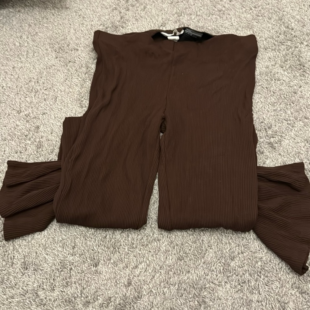 H&M brown comfy pants